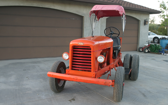 1951 FORD TORO Groundsmaster Golf Tugger Antique Hot Rod Tractor with a Flathead Six for Sale... Runs Great!