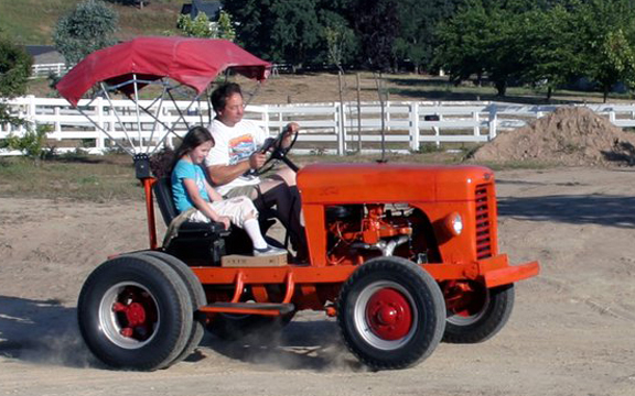 1951 FORD TORO Groundsmaster Golf Tugger Antique Hot Rod Tractor with a Flathead Six for Sale... Runs Great!